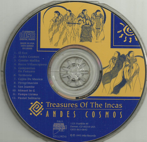 Treasures Of The Incas : Andes Cosmos (CD, Album)