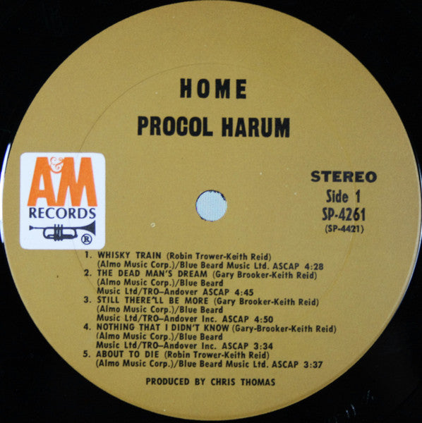 Procol Harum : Home (LP, Album)