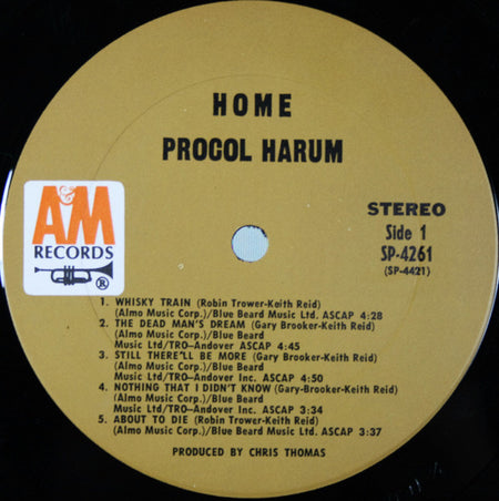 Procol Harum : Home (LP, Album)