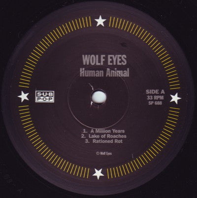 Wolf Eyes : Human Animal (LP, Album)