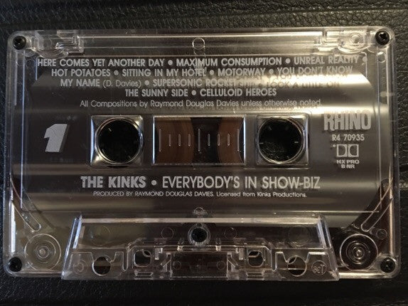 The Kinks : Everybody's In Show-Biz (Cass, Album, RE)