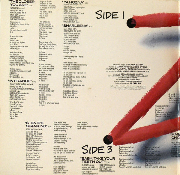 Zappa* : Them Or Us (2xLP, Album, Jac)