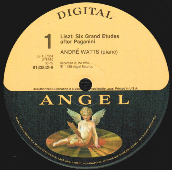 André Watts : André Watts Plays Liszt (Album 1) (LP, Album, Club, RCA)