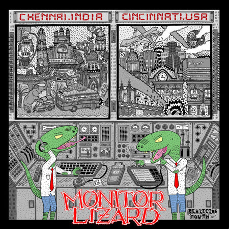 Death Sex Advocates, Monitor Lizard : Split (LP)