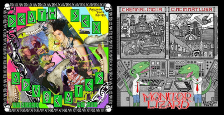 Death Sex Advocates, Monitor Lizard : Split (LP)