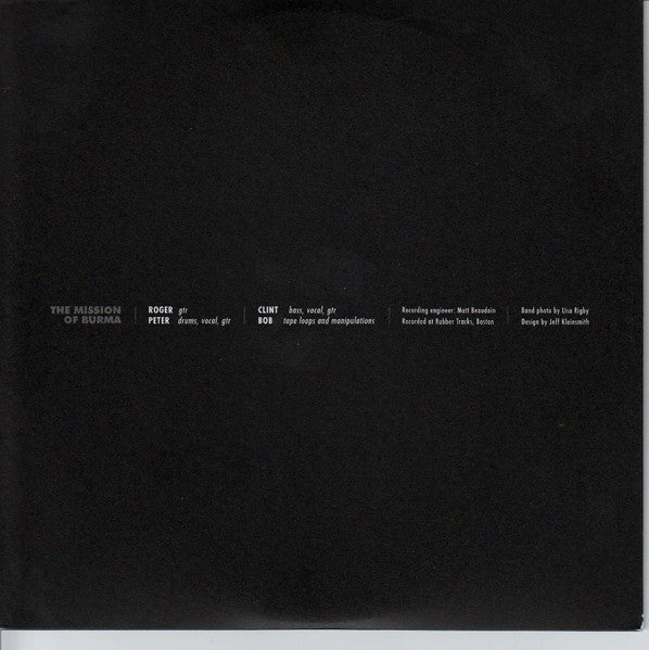 Metz / Mission Of Burma : Good, Not Great / Get Off (7", RSD, Single, Ltd, Gre)