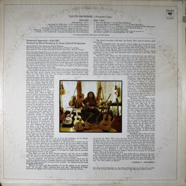 David Bromberg : David Bromberg (LP, Album, Ter)