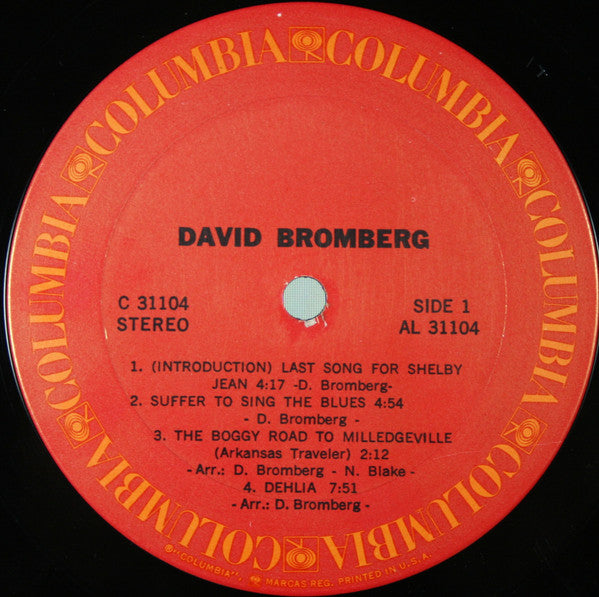 David Bromberg : David Bromberg (LP, Album, Ter)