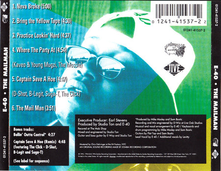 E-40 : The Mail Man (CD, EP, RE)