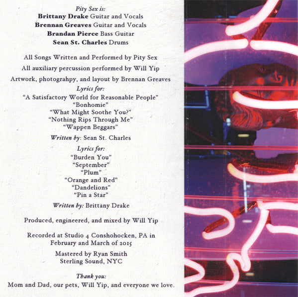 Pity Sex : White Hot Moon (Cass, Album)