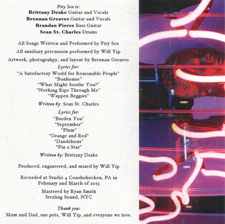 Pity Sex : White Hot Moon (Cass, Album)