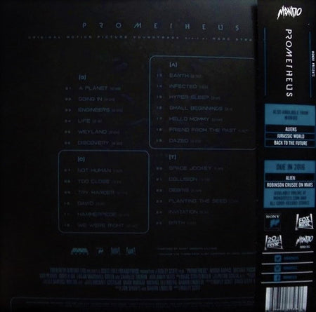 Marc Streitenfeld : Prometheus (Original Motion Picture Soundtrack) (2xLP, Album, RE)