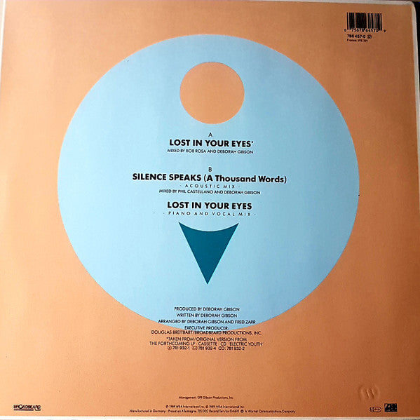 Debbie Gibson : Lost In Your Eyes (12")