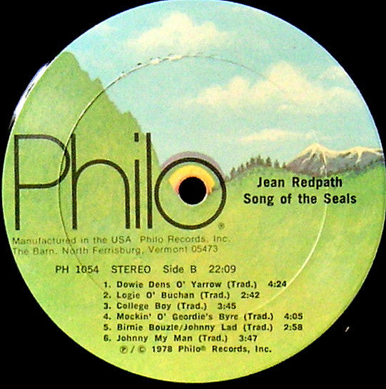 Jean Redpath : Song Of The Seals (LP, Album)