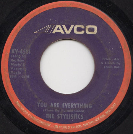 The Stylistics : You Are Everything (7", Single)