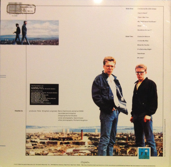 The Proclaimers : Sunshine On Leith (LP, Album, M/Print, Promo)