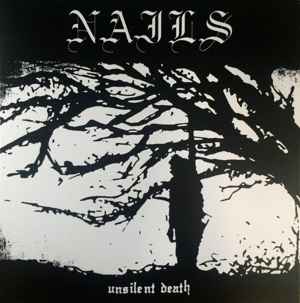 Nails : Unsilent Death (12", Album, RE, RP)