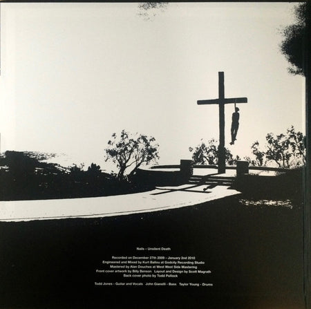 Nails : Unsilent Death (12", Album, RE, RP)