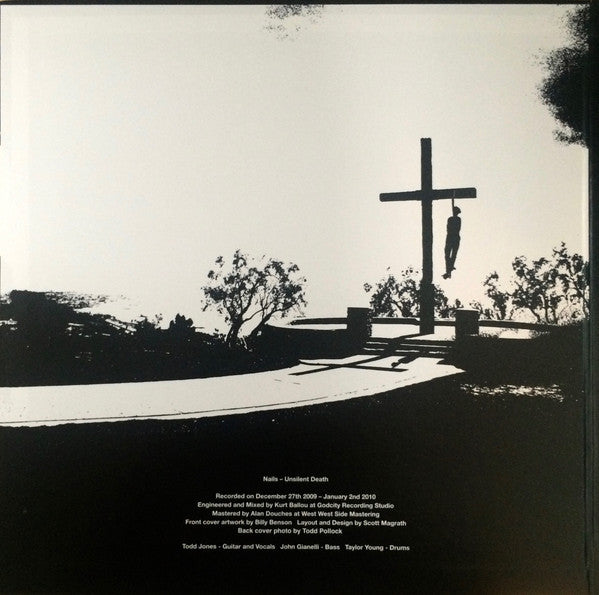 Nails : Unsilent Death (12", Album, RE, RP)
