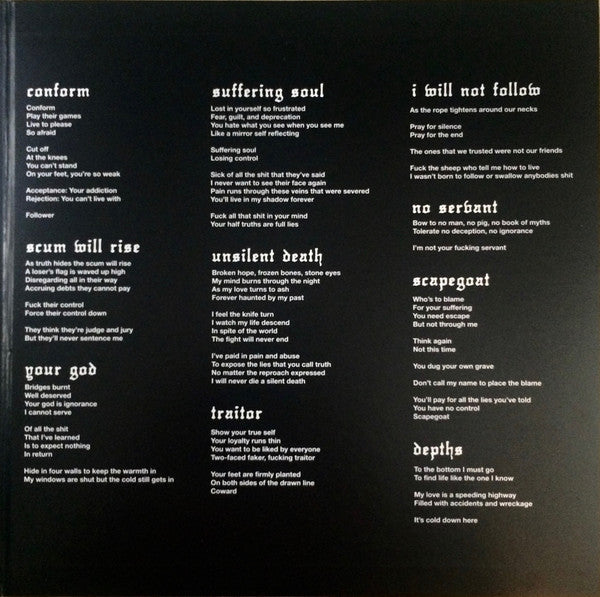 Nails : Unsilent Death (12", Album, RE, RP)