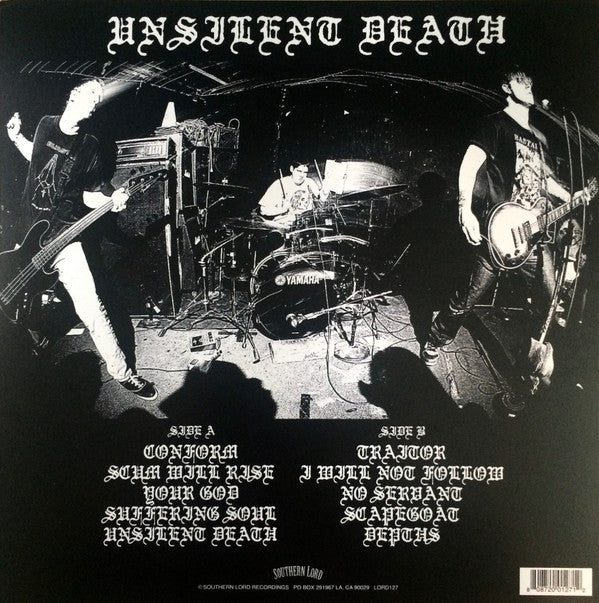 Nails : Unsilent Death (12", Album, RE, RP)
