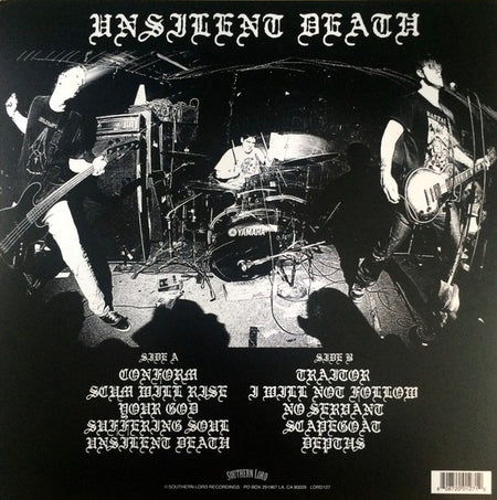 Nails : Unsilent Death (12", Album, RE, RP)