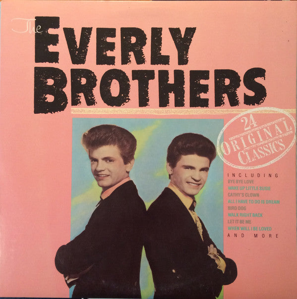 Everly Brothers : 24 Original Classics (2xLP, Comp, Club, CRC)