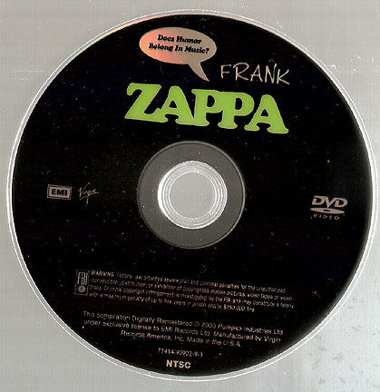 Frank Zappa : Does Humor Belong In Music? (DVD-V, RM, NTSC)