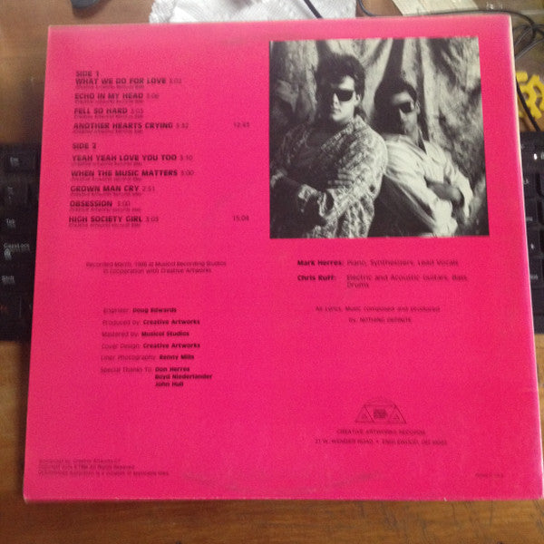 Nothing Definite : When The Music Matters (12", Album)
