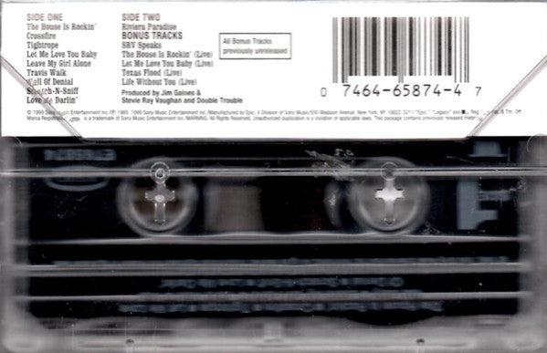 Stevie Ray Vaughan And Double Trouble* : In Step (Cass, Album, RM, Exp)