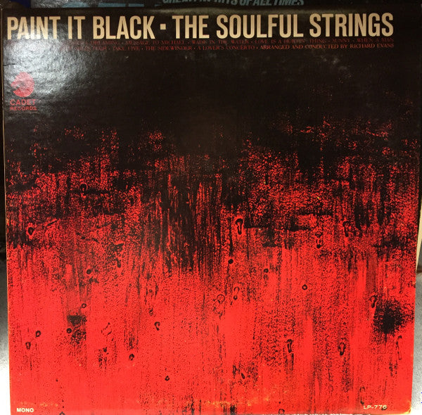 The Soulful Strings : Paint It Black (LP, Mono, Promo)