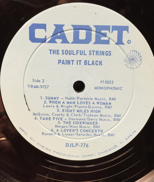 The Soulful Strings : Paint It Black (LP, Mono, Promo)