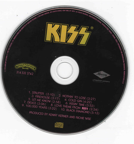 Kiss : Kiss (CD, Album, RE, RM, Son)