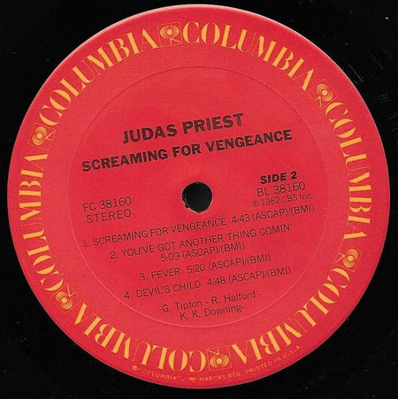 Judas Priest : Screaming For Vengeance (LP, Album, Ter)