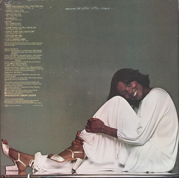 Margie Joseph : Hear The Words, Feel The Feeling (LP, Album, PR)