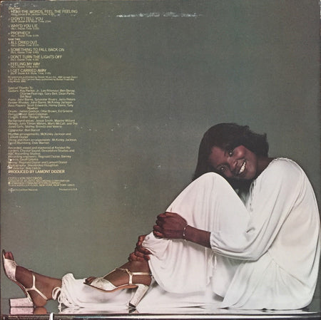 Margie Joseph : Hear The Words, Feel The Feeling (LP, Album, PR)