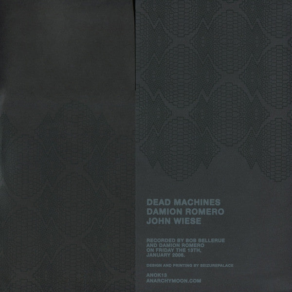 Dead Machines / Damion Romero / John Wiese : Friday The 13th (2xLP)
