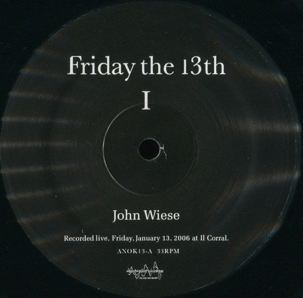 Dead Machines / Damion Romero / John Wiese : Friday The 13th (2xLP)