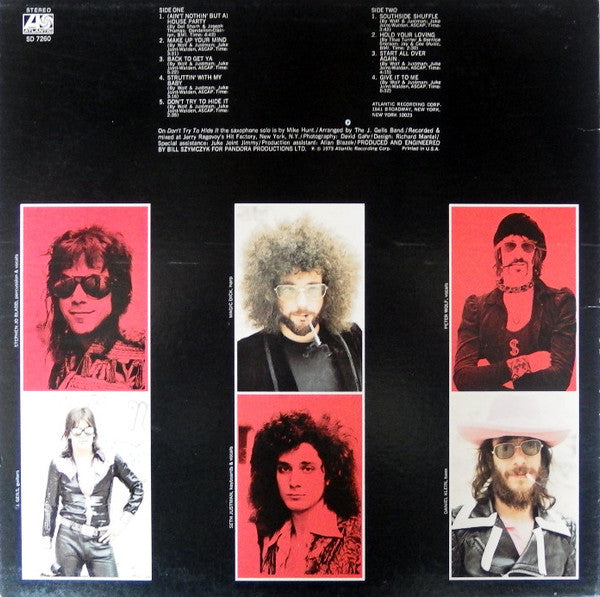 The J. Geils Band : Bloodshot (LP, Album, PR )