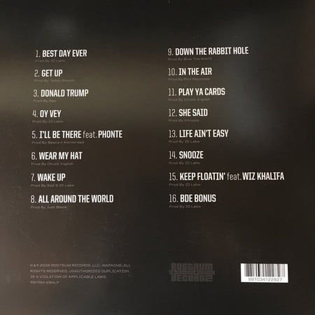 Mac Miller : Best Day Ever (LP + LP, S/Sided + Mixtape, RE)