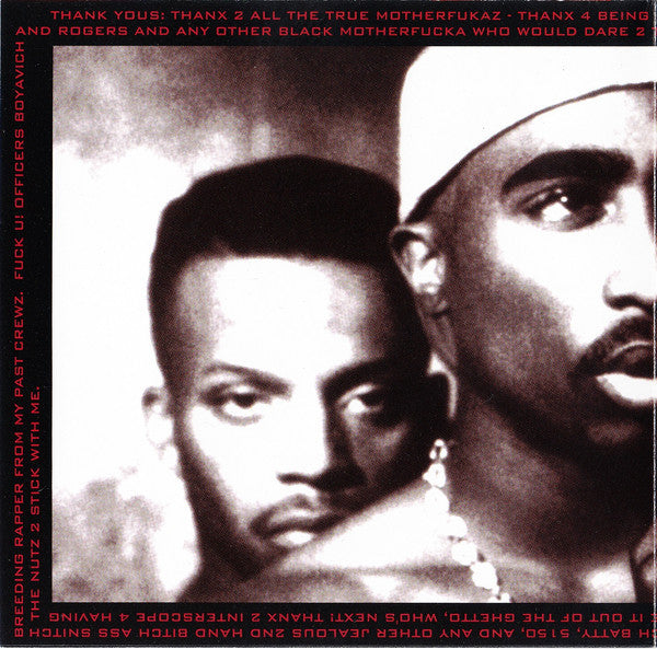 2Pac : Strictly 4 My N.I.G.G.A.Z. (CD, Album, RE, RP)