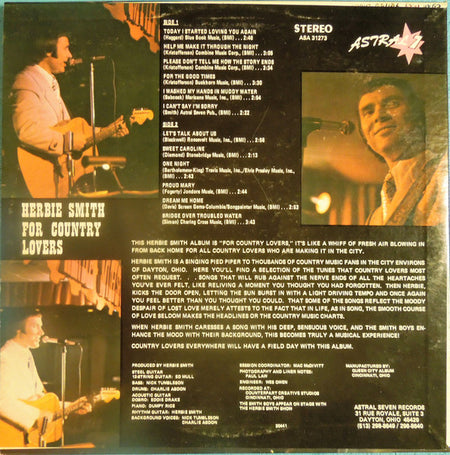 Herbie Smith : For Country Lovers (LP)
