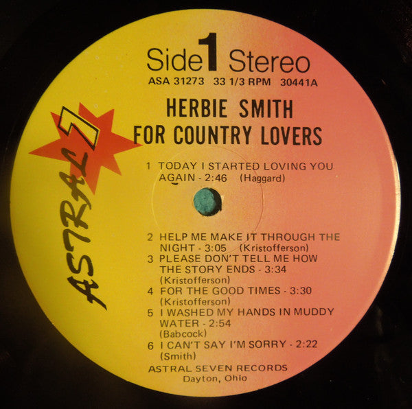 Herbie Smith : For Country Lovers (LP)
