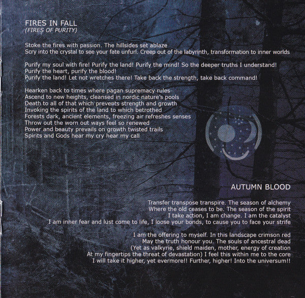 Witchblood (2) : Sorceress Of The Black Sun (CD, Album)