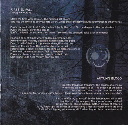 Witchblood (2) : Sorceress Of The Black Sun (CD, Album)