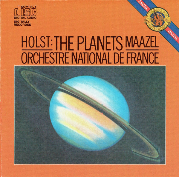 Holst* / Maazel*, Orchestre National De France : The Planets (CD, Album, RE)