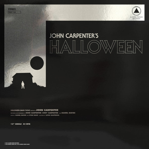 John Carpenter, Cody Carpenter And Daniel Davies : Halloween b/w Escape From New York (12", Single)