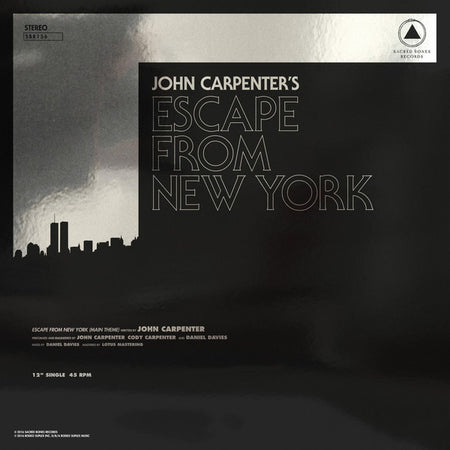 John Carpenter, Cody Carpenter And Daniel Davies : Halloween b/w Escape From New York (12", Single)