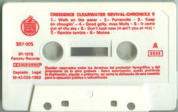 Creedence Clearwater Revival : Chronicle II (Cass, Comp, RE, Dol)