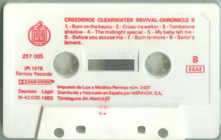 Creedence Clearwater Revival : Chronicle II (Cass, Comp, RE, Dol)
